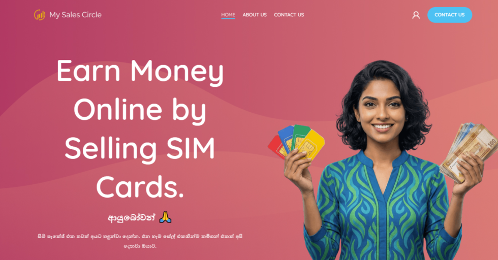 SIM Sales Referral Earning Platform