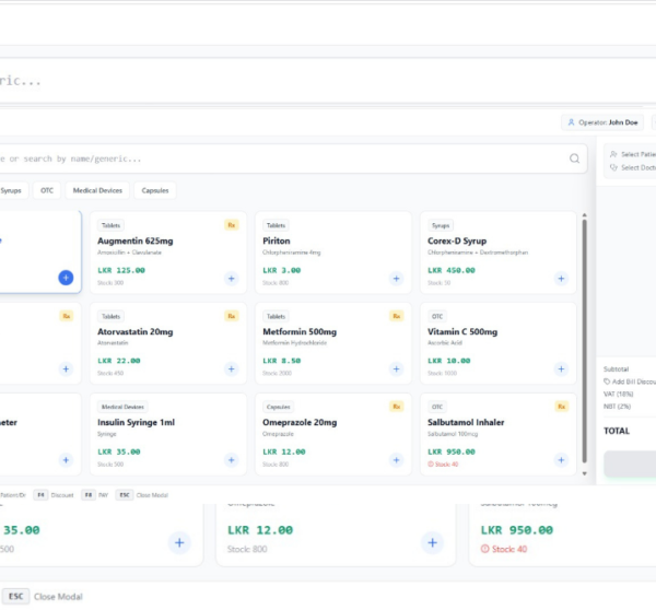 modern web-based Point of Sale (POS) system developed by ehelper Online modern web-based Point of Sale (POS) system developed by ehelper Online