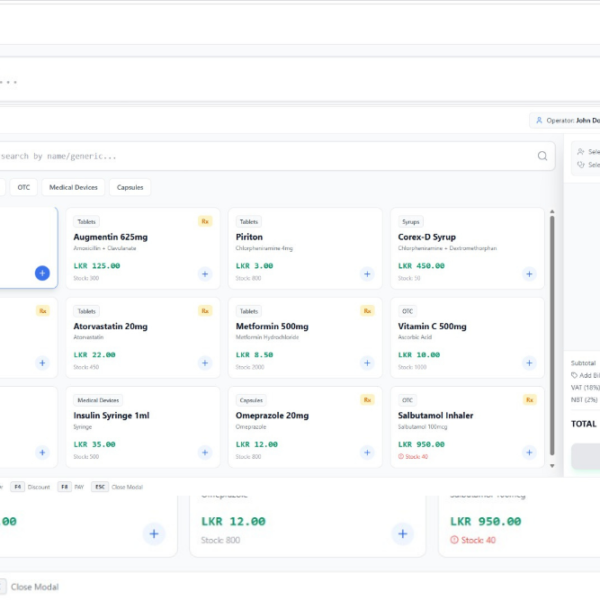 modern web-based Point of Sale (POS) system developed by ehelper Online